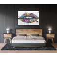 thumbnail image 6 of Lips Graffiti Canvas Wall Art Poster Prints Colorful Picture Artwork Sexy Lips Wall Decor for Bedroom Living Room Office Decoration - 12x18 Inch, 6 of 6