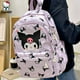 thumbnail image 2 of Mochila Kawaii Sanrio Anime Kuromi Cinnamoroll My Melody, Bolsa Escolar de gran capacidad para niños y niñas, regalos de Juguetes2325, 2 of 5