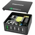 thumbnail image 4 of Gigastone 40W 5-Port Qualcomm 3.0 Charging Station Wall Charger Quick Charge 3.0 - GS-GA-8540B-R, 4 of 11