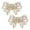 Gold Tone, variant on 2pcs Rhinestone Shoe Clips Shoes Butterfly Decoration Accessories for Women, Silver Tone