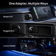 thumbnail image 6 of VFM 2-in-1 Wireless Carplay Adapter for Apple CarPlay & Android Auto, Mini USB Design with Type-C and Extension, Plug and Play, Stable Connection, Black, 6 of 9