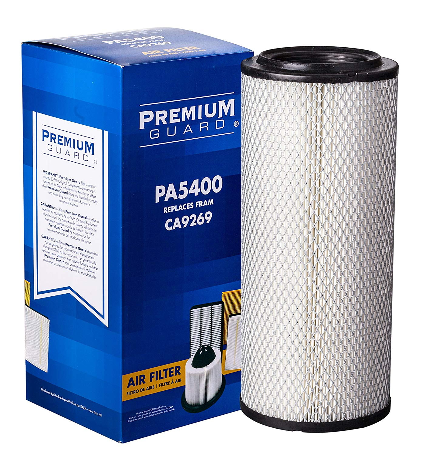 PG PA5400 Air Filter Fits 200319 Chevrolet Express 1500, 2500, 3500