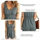 thumbnail image 3 of Mameluco con cuello en V para mujer, Mameluco de verano para mujer, monos cortos sin mangas con cuello en V, mameluco corto de alta capacidad, 3 of 4