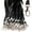 Black, variant on 50 Pack Black Lanyard Bulk Lanyards for Id Badges Flat Lanyard with Badge Clip Swivel Hook