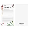 thumbnail image 2 of Inkdotpot Daily Planner List Pad Notepads Memo Pad, Undated To-Do List Tear Off pad - 4.5 x 7.5 Inches (50 Sheets) Organizer- Scheduler- Organize Tasks- Lists, 2 of 7