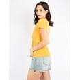 thumbnail image 2 of Blusa manga corta con nudo al frente, 2 of 5