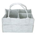 thumbnail image 2 of SAYFUT Baby Diaper Caddy, Diaper Tote Organizer, Nursery Storage Bin, Portable Car Storage for Diapers Wipes and Toys, Grey/ Black/ Coffee/ Brown/ Yellow, 2 of 5