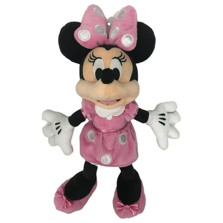 Disney Minnie Mouse 14 inch Plush Stuffed Animal Pal  Pink Polka Dot price history on PriceWatchPro