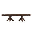 thumbnail image 2 of ACME Picardy Double Pedestal Dining Table with Removable Leaf in Honey Oak Wood, 2 of 5