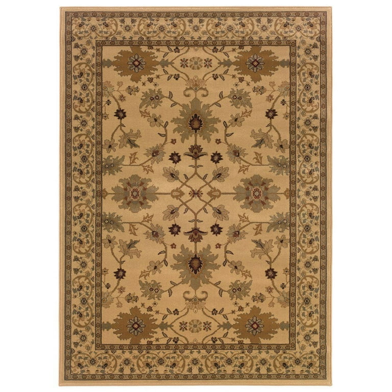 ari★ Sphinx Amelia Area Rug 568J6 Ivory Persian Vines 9' 10
