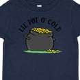 thumbnail image 4 of Inktastic St. Patrick's Day Lil' Pot of Gold Boys or Girls Baby T-Shirt, 4 of 5