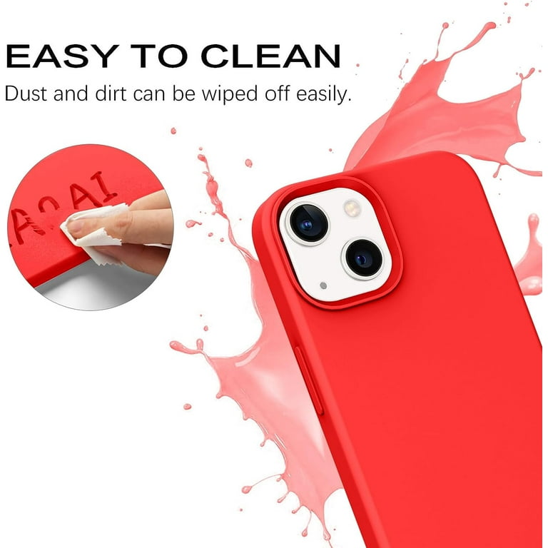 iPhone 13 Case,Phone Case for iPhone 13,Slim Fit Liquid Silicone