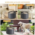 thumbnail image 2 of RONY 3L Large Pet fountain Water Feeder with Smart Pump Triple Filtration - Automatic Low Noise Pet Water Dispenser for Cats Dogs, 2 of 10
