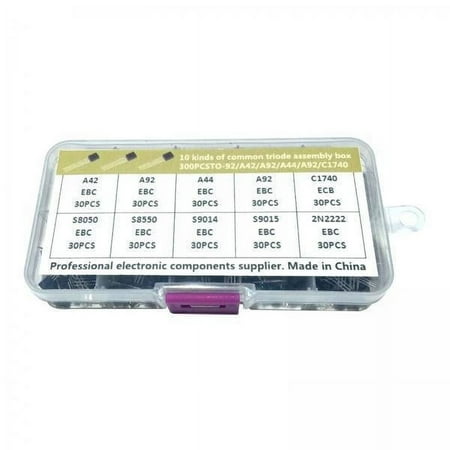 yotijay ,10 Values A92 A94,TO 92 Assorted Set A42 A44,DIY Electronic Circuit Triode Components,Semiconductor Accessories,C1740 S8050