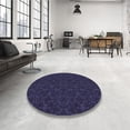 thumbnail image 4 of Ahgly Tapis Rectangulaire Lavable en Machine Intérieur Transitionnel Violet Pervenche Profond, 8 Pieds x 12 Pieds, 4 of 7