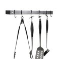 thumbnail image 1 of Enclume Premier 24-Inch Utensil Bar Wall Pot Rack, Hammered Steel, 1 of 2