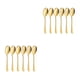 thumbnail image 4 of Cucharas de Acero inoxidable Yuarrent 6 unids/set dorado 2Conjunto, 4 of 6
