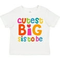 thumbnail image 3 of Inktastic Cutest Big Sis to Be Girls Toddler T-Shirt, 3 of 5