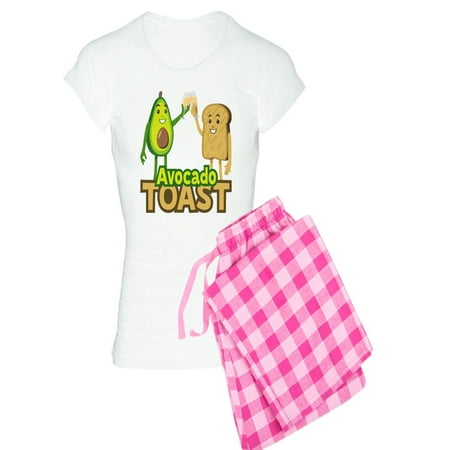 

CafePress - Emoji Avocado Toast - Women s Light Pajamas