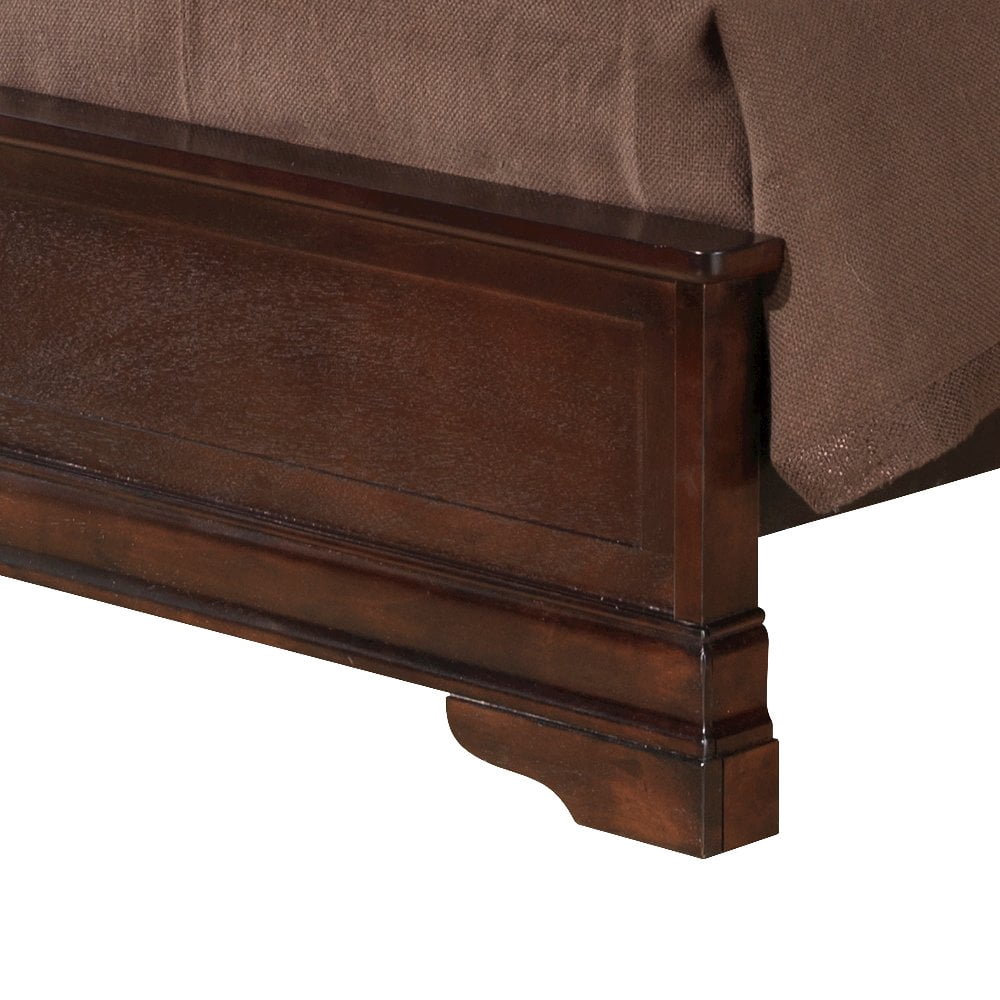 Glory Furniture Louis Phillipe Twin Bed in Cappuccino Color