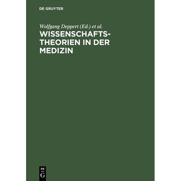 Wissenschaftstheorien in der Medizin, (Hardcover)