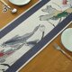 thumbnail image 1 of Camino de mesa tela algodón lino tinta china pintura hecha a mano decoración del hogar Vintage, 1 of 2