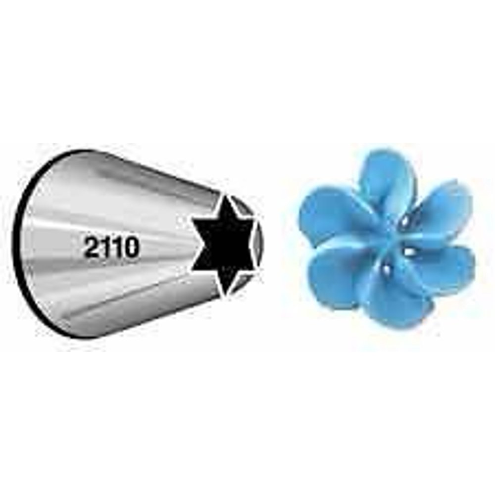 Wilton Open Star Tip 1m Icing Decorating Nickel Plated Brass Fits