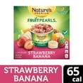 Nature's Premium Fruit Pearls, Frozen Fruit Snack, Strawberry Banana, 2