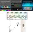 thumbnail image 1 of mecáco de 84 , interruptor de , , programación , retroiluminado RGB, , músic modo , pteado pteado shamjiam Kits de teclado intercambiables en caliente, 1 of 9
