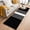 Black, variant on 2x3 Ft Entryway Area Rug, Navy Blue White Stripe Kitchen Rug Runner Washable Floor Mat, Modern Rustic Vertical Striped Non Slip Indoor Door Mat Throw Carpet for Bathroom Living Room Bedroom