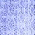 thumbnail image 1 of Ahgly Company Indoor Square Abstract Blue Contemporary Area Rugs, 3' Square, 1 of 4