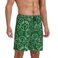 thumbnail image 2 of Bingfone Soccer for Men's Short Pajama Pants, Elastic Waist Drawstring Summer Shorts-3X-Large, 2 of 6