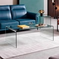 thumbnail image 3 of Heavenly Collection Glass Large Coffee Table in Clear, Clear Glass Large Coffee Table, Un-tempered Glass Large Coffee Table, Bent Glass Large Coffee Table, Waterfall Coffee Table, Glass Large Coffee T, 3 of 9