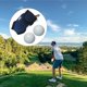 thumbnail image 5 of 1 juego de bolsa de soporte para pelotas de golf, riñonera liviana, 2 bolas, 4 tees, almacenamiento con clip de gancho para accesorios de herramientas Azul Soledad Bolsa de pelota de golf, 5 of 10