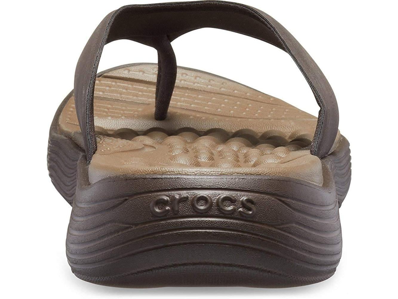 crocs men's reviva flip flop