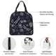 thumbnail image 4 of Easygdp Wildflowers And Dragonflies Bolsa Térmica Premium - Tela Oxford Impermeable, Gran Capacidad, Bolsillo Frontal, Unisex para Trabajo, Escuela, Actividades al Aire Libre y Picnics, 4 of 8