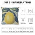 thumbnail image 5 of BANET Decor Farm Decorative Cushion Case for Sofa Couch Vintage Fruit Decorations Throw Pillowcase 24x24in, 5 of 5