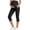 Black, variant on Only Moment Women's Hiking Shorts Blended Fabric High Waist Dress Pants with Pockets for Yoga Business Travel Casual Yoga Shorts with Pockets for Wowomen Dark Gray,S