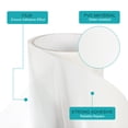 thumbnail image 3 of Uxcell Polyvinyl Chloride Waterproof Patch Seal Tape 4 in x 5 Ft Leak Proof Repair Sealing Tapes White, 3 of 7