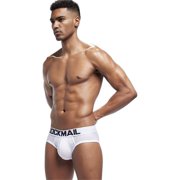 JOCKMAIL Men Briefs Men Underwear Comfortable Mesh Men's Sexy Briefs Breathable Mesh Underwear