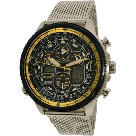 Citizen Eco-Drive Navihawk A-T Chronograph Perpetual Mens Watch JY8031-56L