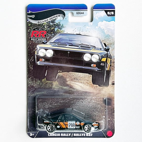 HW 2025 Silver Series Rally Racers #5 Lancia Rally Rallye 037 GDG44