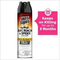 Hot Shot Ant, Roach & Spider Killer, Unscented Fragrance-Free Formula, 17.5 oz.