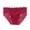 ER18_Wine, variant on Resicozy Lace Panties for Women Cotton Underwear High-Waist Underpants Bikini Briefs Beige L