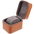 thumbnail image 1 of Shisuyan Travel Watch Box Orange Synthetic Material 1Pcs 3.93X3.14X3.14 Inch, 1 of 9