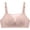 Light Gray, variant on Alun Women's Wireless Push up Bras Floral Lace Splicing Design Seamless T Shirt Bra Comfort Light Support Thin Padded Full Coverage Everyday Wear Bralettes Red 46