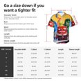 thumbnail image 5 of Lsque inside out 2 Pattern Hawaiian Shirt for Men Unisex Summer Beach Casual Short Sleeve Cotton Linen Button Down Shirts-Small, 5 of 6