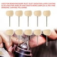 thumbnail image 3 of 10PCS 2.35mm Wool Felt Polishing Polishing Tool, Abrasive Tool,  Tools Accessories for Removing Burr Grinding Buffing  Tools Attachment, 3 of 8