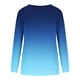 thumbnail image 5 of Sudadera con capucha KIHOUT de talla grande para mujer, informal, de cuello redondo, manga larga, estampada, a la moda, sin capucha, 5 of 5