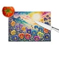 thumbnail image 4 of Carolines Treasures DAC1450LCB 15 x 12 in. Pansies in Color Glass Cutting Board - Large, 4 of 5
